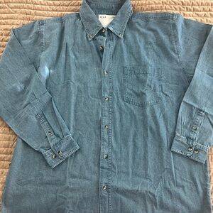 Five Four L.A. Men's Blue Denim Shirt NWOT